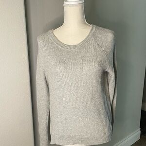 Madewell wrap in back sweater